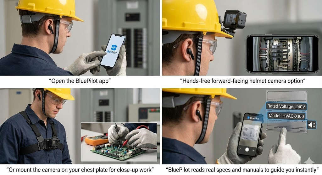 AI-generated walkthrough preview